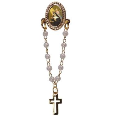 Imagem de Botton Santa Rita de Cássia (vendas por dúzia) - SJO Artigos Religioso