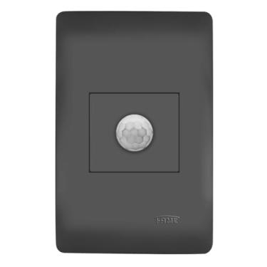 Imagem de SENSOR DE PRESENÇA COM FOTOCÉLULA AUTOMÁTICO BIVOLT HABITAT BLACK - FAME