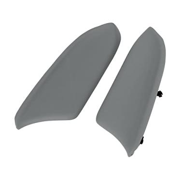 Imagem de A ABSOPRO Painéis da porta dianteira do carro tampa do apoio de braço tampa tampa do puxador 83553-TA0-A31ZC 83503-TA0-A31ZC para Honda Accord 2008-2012 cinza (conjunto de 2)