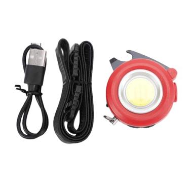 Imagem de SUNGOOYUE Lanterna de Chaveiro COB Mini Luz de Trabalho de Bolso Recarregável Com Abridor de Garrafas Luz Uniforme Brilhante de Liga de Alumínio para Uso Interno Externo de Emergência (#12)