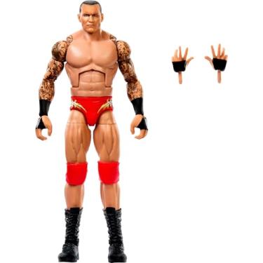 Imagem de Mattel WWE Elite Collection Top Picks Action Figures & Accessories Set, 6-inch Collectible Randy Orton with Swappable Hands & Ring Gear (Styles May Vary)