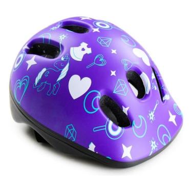 Imagem de TRUE FUN Capacete Infantil para Bike Ciclismo, Preto, Regular, Para Crianças de 1 a 4 Anos (Lilás)
