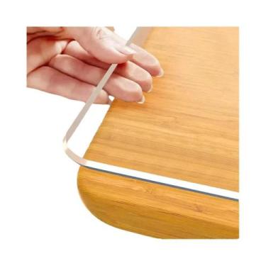 Imagem de Toalha De Mesa Transparente Em PVC Resistente Ao Calor, Impermeável E 