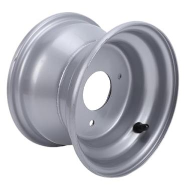 Imagem de Luocute Aro de Roda ATV 16x8 7, Design de Aço Com 3 Furos para Maior Durabilidade e Aderência, Com área de Contato Mais Ampla, para Pneus Off Road Kazuma Quad ATV Go Kart UTV 125ml 150ml (SILVER)