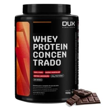Imagem de Whey Protein Dux Nutrition Concentrado Dux Nutrition 900g Vários Sabores Alta Qualidade-Unissex