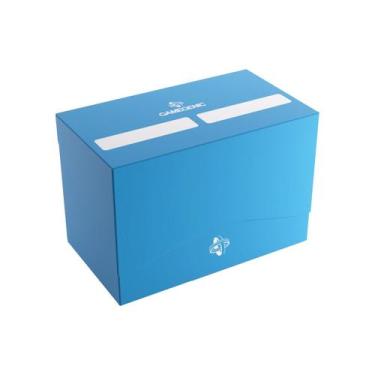 Imagem de Double Deck Holder 200+ XL Para Cartas Pokemon Magic Azul - Gamegenic