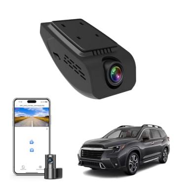 Imagem de Mangoal Câmera veicular frontal 4K e traseira 1080P, ajuste personalizado para Subaru Ascent 2023 2024 2025 (modelo B), edição limitada ônix premium Touring, etc., visual OEM integrado, vídeo UHD