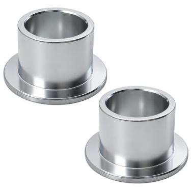 Imagem de SRIAOO Pacote com 2 buchas articuladas de substituição M83541 compatível com cortadores de grama John Deere, cortadores frontais, tratores de grama e jardim 1400, 1420, 1435, 1445, 1504, F510, F525