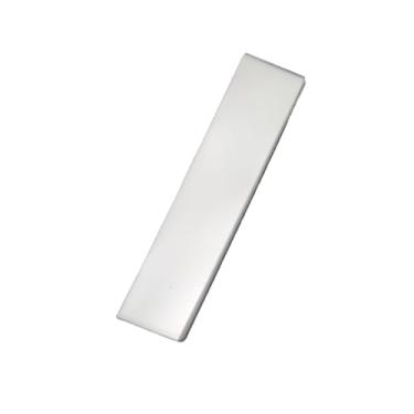 Imagem de 100 peças de mangas longas de plástico para pôsteres, perucas e pipocas - sacos de poliéster transparentes resistentes de 1,96 mil, tubos de armazenamento retangulares estreitos com extremidade aberta