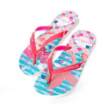 Imagem de Chinelo Infantil Menina Sereia Pink Original  - Crical, 33/34