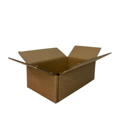 Imagem de caixa de papelão para envio 16x11x6 100 unidades maleta embalagen envio desmontavel reforçada