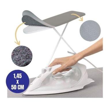 Imagem de Forro Capa + Manta Para Mesa De Passar Roupas Resistente - ASSESSORLAR