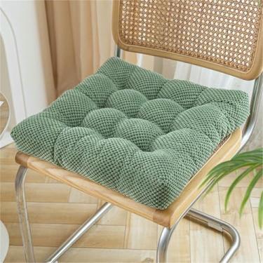 Imagem de Almofadas quadradas para cadeiras de jantar, almofadas de assento grossas e macias, almofadas fofas e confortáveis ​​para cadeiras, para uso interno/externo em cozinhas