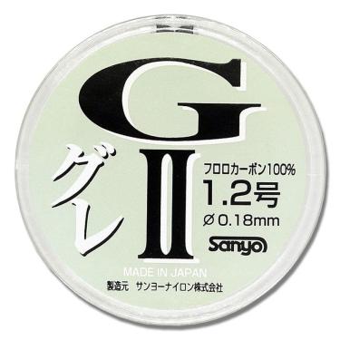 Imagem de Linha Líder Fluor Carbon Sanyo G Ii 5Lb - 0.185Mm - 50M