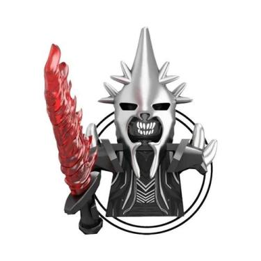 Imagem de Mini Figuras De Ação Blocos De Montar Orcs Anões Elfos Cavaleiros De R