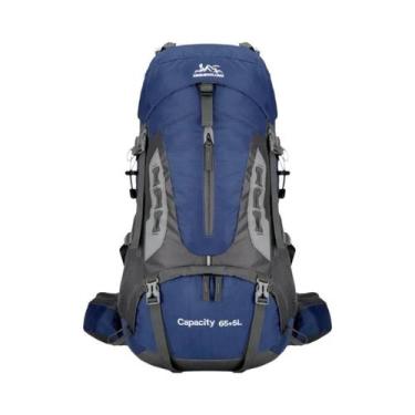 Imagem de Mochila Grande De Camping 70L Para Homens E Mulheres, Ideal Para Camin