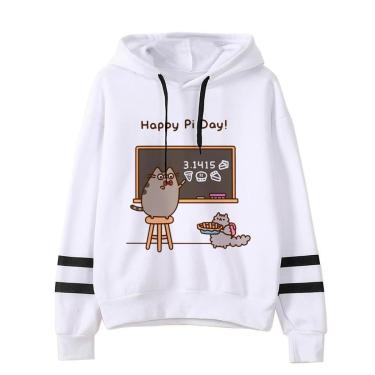Imagem de Blusa De Frio Moletom Feminino Bolso Canguru Gatinho Prof-Feminino