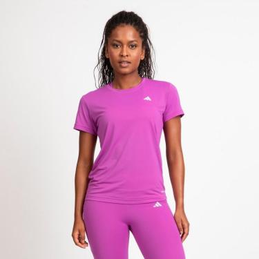 Imagem de Camiseta Três Listras Own The Run Adidas Feminina-Feminino