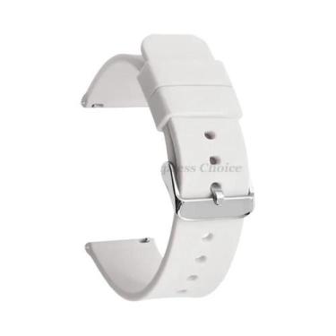 Imagem de Pulseira De Silicone Macia Com Liberação Rápida, Correias De Borracha 