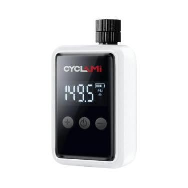 Imagem de Bomba De Ar Elétrica Portátil 150PSI Para Bicicletas, Válvula Schrader