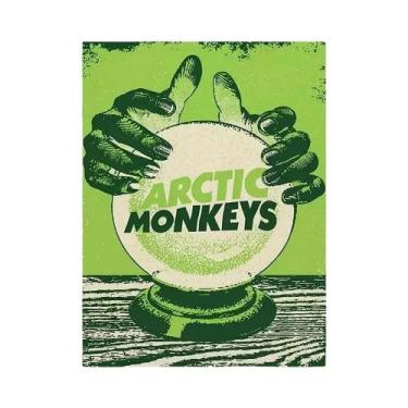Imagem de Pôster De Álbum Musical Arctic Monkeys, Pintura Em Tela, Arte De Pared