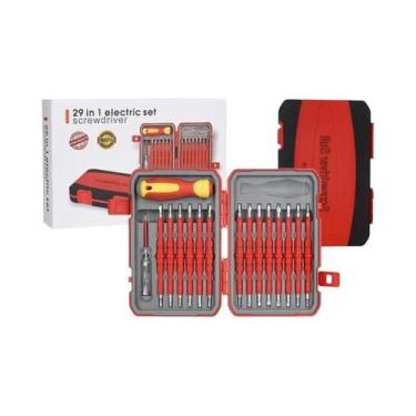 Imagem de Conjunto De Chaves De Fenda Magnéticas Duplas 29 Em 1 Para PC E Eletro