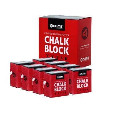 Imagem de Carbonato De Magnésio em Barra Caixa Fechada 8 Unidades Chalk Block-Unissex