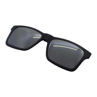 Imagem de Clip On Para Armação Mormaii Swap M6057 Fosco Lente Cinza Flash Prata Polarizada-Masculino