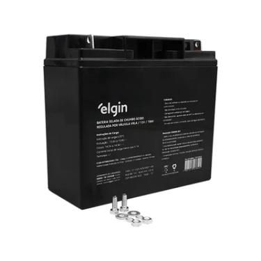 Imagem de Bateria Selada Elgin, P/ Nobreak, Vrla, 12v 18ah - 82314