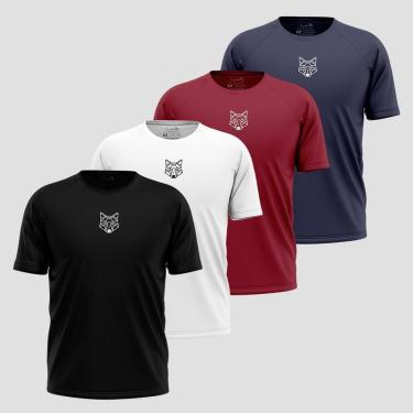Imagem de Kit 4 Camisetas Masculina Dry Alpha Co-Masculino