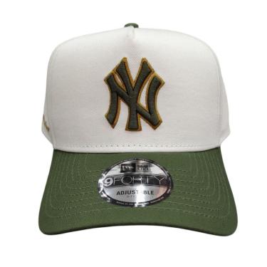 Imagem de Boné New Era 9Forty New York Yankees - Creme/Verde-Unissex