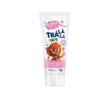 Imagem de Gel dental tra la la baby 70g sem fluor tutti
