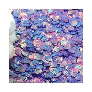 Imagem de Confete De Glitter Iridescente Em Pacote De 15g Para Decorações De Fes