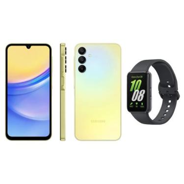 Imagem de Smartphone Samsung Galaxy A15 6,5 128GB Verde - Claro 5G + Smartband G