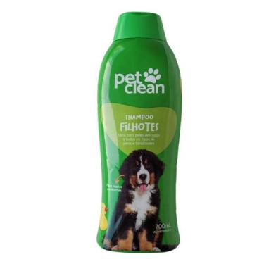 Imagem de Shampoo e Condicionador Pet Clean Banho e Tosa Cães Gatos, Filhotes