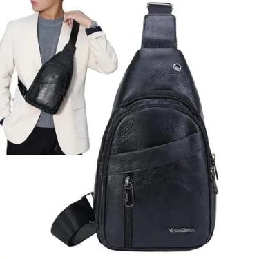 Imagem de Mochila Pequena De Lado Transversal De Alto Padrão Em material sintéti