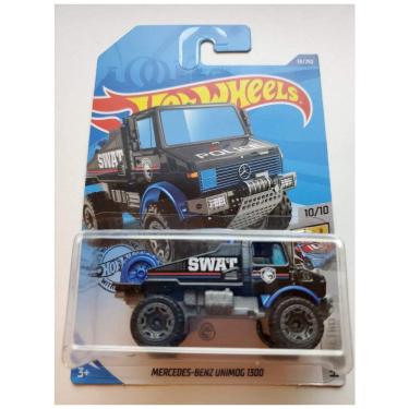 Imagem de Hot Wheels Treasure Hunt Hw Metro MercedesBenz Unimog 1300, 33250 Preto