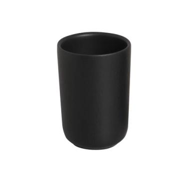 Imagem de Conjunto com 4 Copos Neo Stoneware Preto Matte 220ml - Porto Brasil Ce