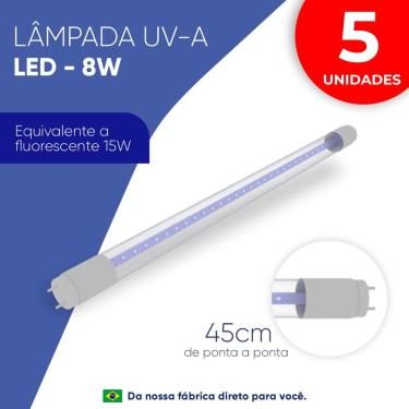 Imagem de 5 Lâmpadas Uv-a 15w Led