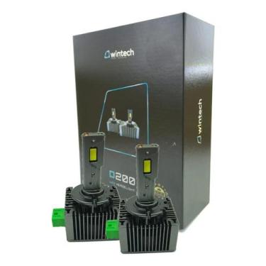 Imagem de Par Led D1s, D2s, D3s, D4s Wintech D200 Xenon 20mil Lumens, Branco
