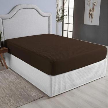 Imagem de Protetor Impermeável Colchão Casal Queen Capa Protetora Anti Ácaro - L