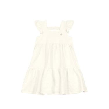 Imagem de Vestido infantil menina texturizado Mundi, Natural, 10
