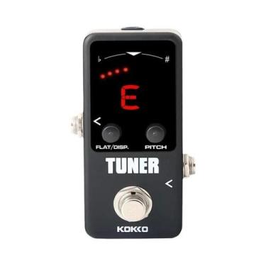 Imagem de Mini Pedal De Efeito Afinador De Guitarra Elétrica KOKKO True Bypass C