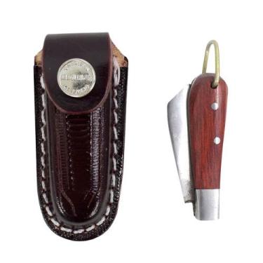 Imagem de Jogo de Bainha e canivete P SV48024 - Marrom - Cavalinho
