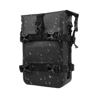 Imagem de Bolsa Impermeável Para Moto Com Barra De Proteção, Mochila Universal P