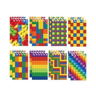 Imagem de Mini Caderno Espiral De Bolso 8/16/24 Unidades Bloco De Notas Portátil