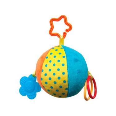 Imagem de Bola Plush com Mordedor Azul - Buba