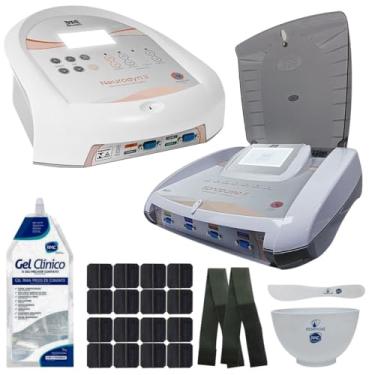Imagem de Kit Aparelhos Neurodyn II + Sonopulse II com Acessórios Cabos Placas e Eletrodos - IBRAMED
