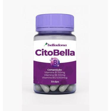 Imagem de Citobella 30 cápsulas - Suplemento Vitamínico B1, B6 e B12 - Belladona