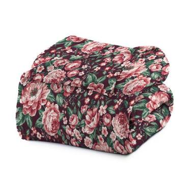 Imagem de Cobertor de Casal Manta Microfibra Antialérgico 1,8x2,2m Estampado Cam